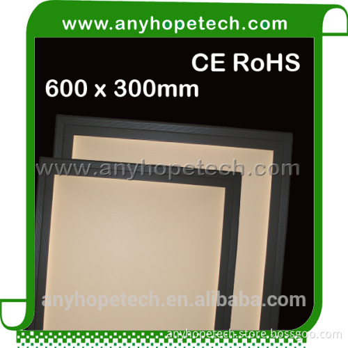 300x600mm single color nonwaterproof diffused led light panel